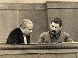 Kruscev e Stalin nel 1936
