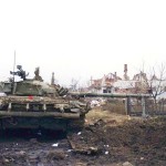 Carro armato distrutto a Vukovar, 1991 - Peter Denton