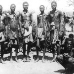 Prigionieri Herero in un campo di concetramento