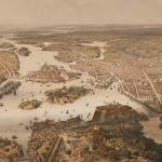 Panorama di Stoccolma nel 1868