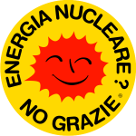 Il simbolo del movimento antinucleare