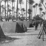 Accampamento italiano a Tripoli