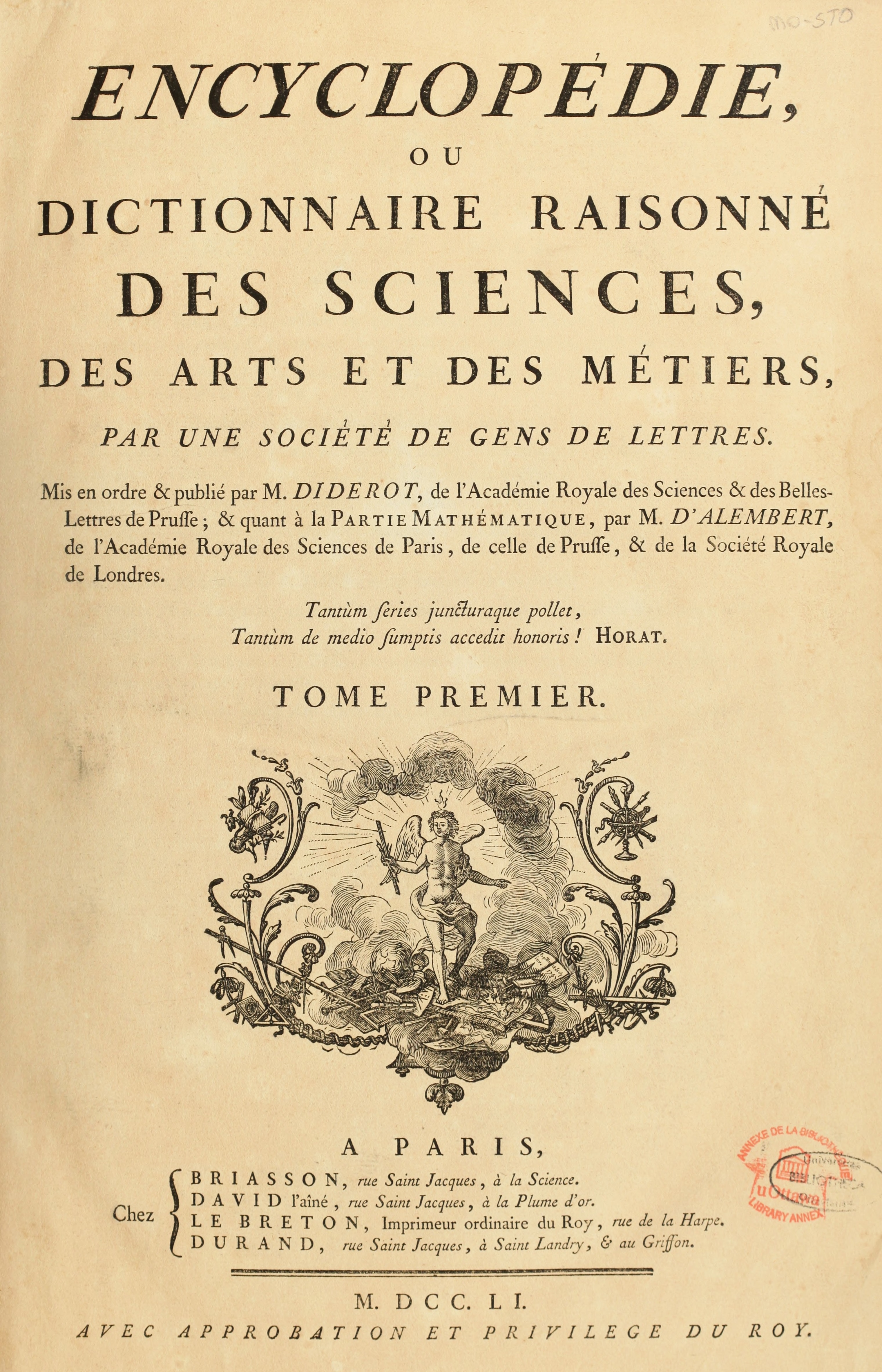 Encyclopedie_de_D'Alembert_et_Diderot_-_Premiere_Page_-_ENC_1-NA5