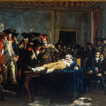 Robespierre ferito nella sala consigliare dell’ Hôtel de Ville