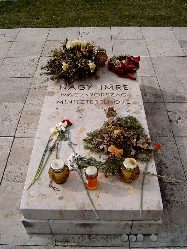 La tomba di Nagy al cimitero di Budapest