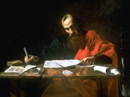 San Polo scrive le Lettere, di , XVII secolo.