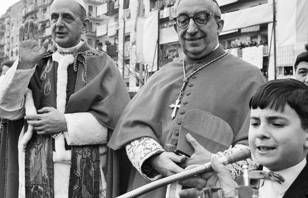 Traglia con Papa Paolo VI