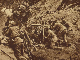Mitraglieri austriaci sul fronte italiano