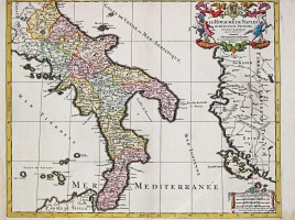 Regno Napoli map