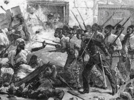 L'esercito inglese reprime l'insurrezione ad Alessandria, luglio 1882