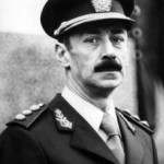 Il presidente della giunta militare argentina Jorge Rafael Videla