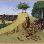 La morte di Rolando in una miniatura del XV secolo