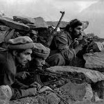 Mujaheddin afghani durante la guerra contro l'URSS