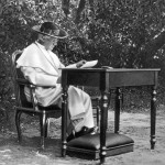 Papa Pio X nei Giardini Vaticani