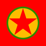 La bandiera del PKK