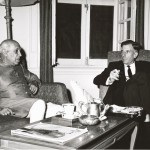 L'ambasciatore USA John Kenneth Galbraith e Jawaharlal Nehru, 1962