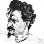 Trockij in un ritratto del 1922