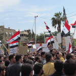 Manifestazione pro Assad a Damasco, 2011