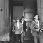 Allende durante l'attacco al alla Moneda