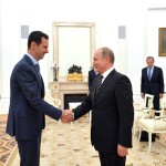 Assad ricevuto da Putin nel 2015