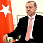 Recep Ttayyip Erdogan al Cremlino nel 2015