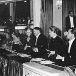 Novembre 1935, Hilter, i Goebbels e i  Göring al teatro dell'Opera di Charlottenburg