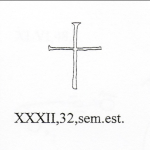 Croce latina semplice, III secolo