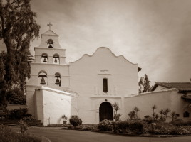 La chiesa della missione di San Diego de Alcalá