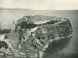 La rocca con la città vecchia nel 1890.
