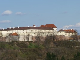 Il castello dello Spielberg, a Brno.