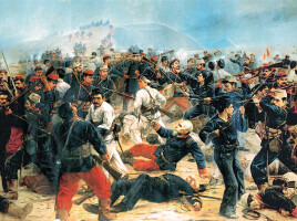 La battaglia di Arica, 1860