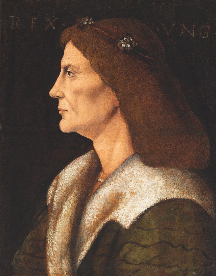 Ritratto di Mattia Corvino attribuito ad Andrea Mantegna.