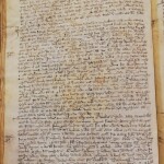 Pagina del testamento Prendiparte